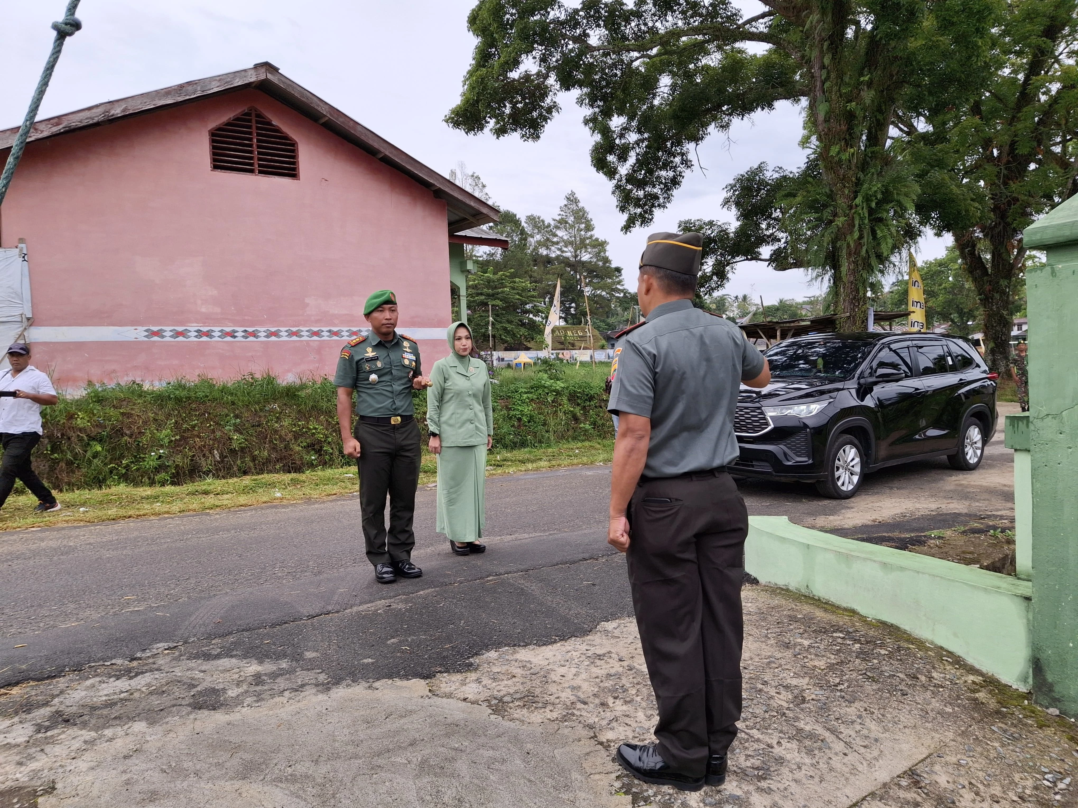 Dalam Rangka Kunker Dandim 0207/Simalungun Ingatkan Anggota Untuk Tidak Terlibat Pelanggaran