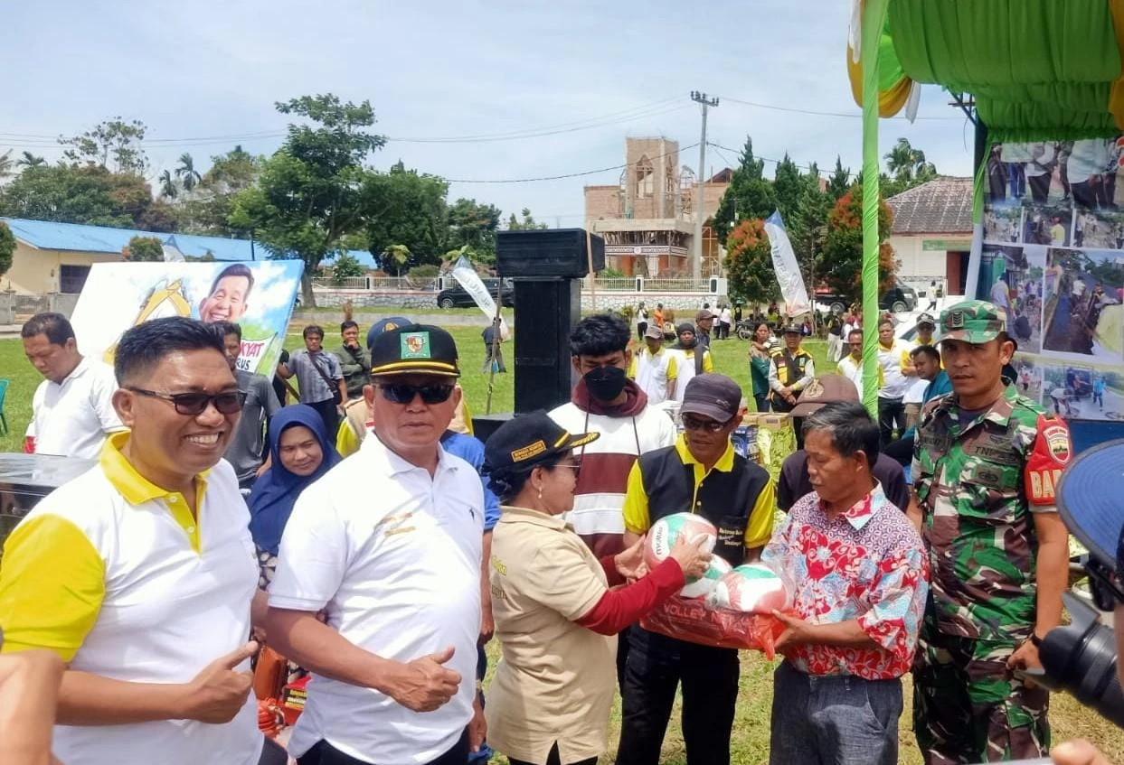 Danramil 17/Sidamanik  Hadiri  Acara Marharoan Bangun Simalungun.