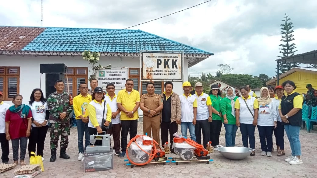 Babinsa Koramil 14/Raya Hadiri Marharoan Bolon di Dolok Masagal