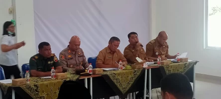 Danramil 06/Perdagangan Hadiri Rapat Koordinasi Persiapan HUT RI Ke-79