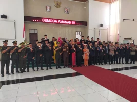 Dandim 0207/Simalungun Hadiri Rapat Paripurna Pengambilan Sumpah/Janji Anggota DPRD