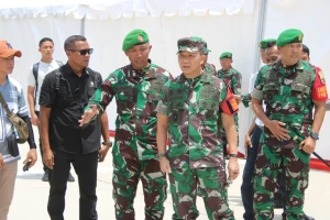 Pangdam l / BB Cek Gladi Rangkaian Pam VVIP Pastikan Rangkaian Pam VVIP Kunjungan Presiden RI Aman