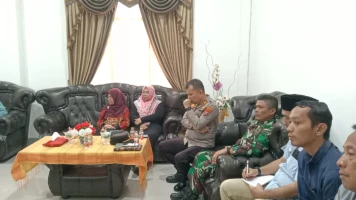 Danramil 05/Serbelwan Hadiri Rapat Koordinasi Antisipasi Penanganan Banjir Kecamatan Tapian Dolok